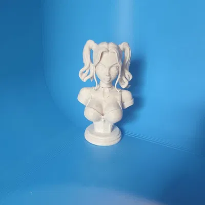 Mô hình tượng bán thân Harley Quinn in 3D cực chất