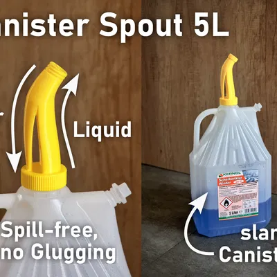 Vòi rót có lỗ thông khí - Dành cho can nhựa vát cạnh