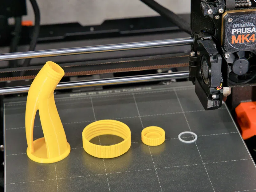 Vòi Rót Có Khe Thoát Khí - Dành Cho Can Hình Chữ Nhật - Image 4