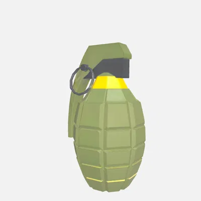 Mô hình quả lựu đạn Animal Company OG 3D độc đáo cho game thủ