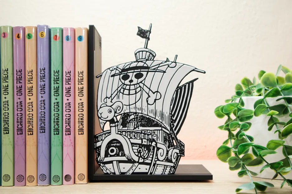 Chặn sách tàu Going Merry | One Piece Fan Art - Image 1