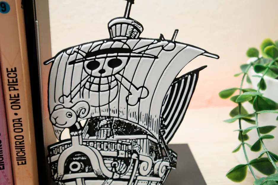 Chặn sách tàu Going Merry | One Piece Fan Art - Image 2