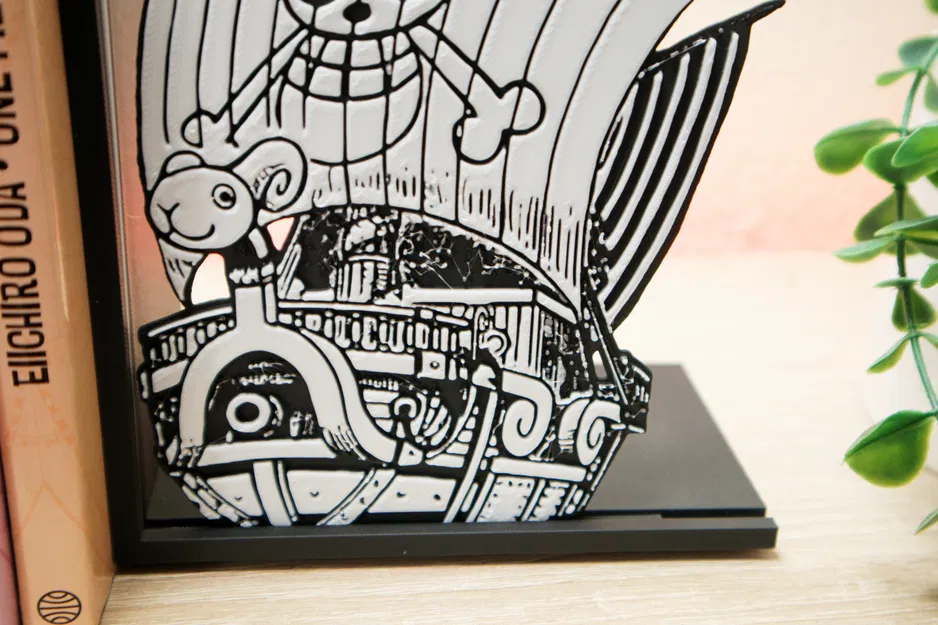 Chặn sách tàu Going Merry | One Piece Fan Art - Image 3