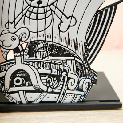 Chặn sách tàu Going Merry | One Piece Fan Art