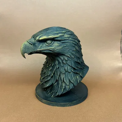 Mô hình đầu đại bàng (Eagle head) dùng trang trí bàn làm việc