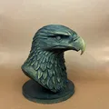 Mô hình đầu đại bàng (Eagle head) dùng trang trí bàn làm việc - Thumbnail 4