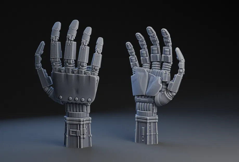 Mô hình bàn tay Robot 3D cực ngầu cho tín đồ công nghệ - Image 1