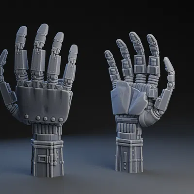 Mô hình bàn tay Robot 3D cực ngầu cho tín đồ công nghệ