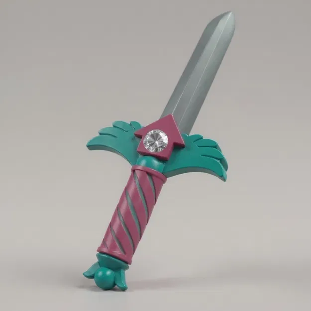 Mô hình thanh kiếm ấn tượng từ Squid Game 2 - File STL chất lượng - Image 1