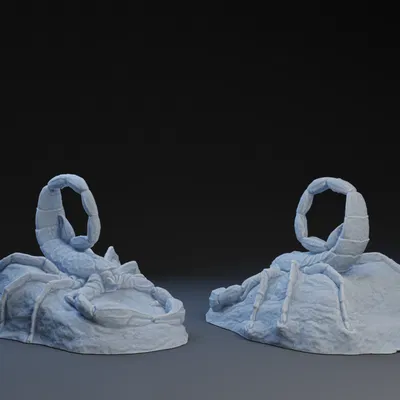 Mô hình bọ cạp 3D Scorpion trang trí cực đẹp