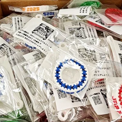 Móc khóa bánh răng hành tinh fidget gear ring spinner