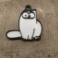 Móc khóa mèo Simon's Cat thiết kế đặc, bền đẹp cho in 3D - Thumbnail 2