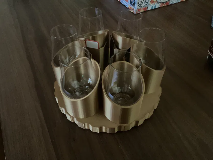 Glencairn Spinner - Dụng cụ thử rượu mù (Blind Tasting) xoay 6 ly - Image 4