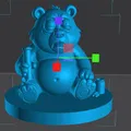 Mô hình chú gấu Stoned Bear độc đáo cho dân chơi in 3D - Thumbnail 2