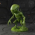 Mô hình người ngoài hành tinh Alien - Tác phẩm nghệ thuật 3D độc đáo - Thumbnail 1
