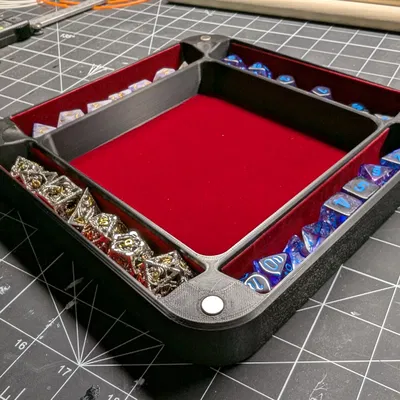 NokBox - Hộp đựng xúc xắc và khay lăn TTRPG 8x8