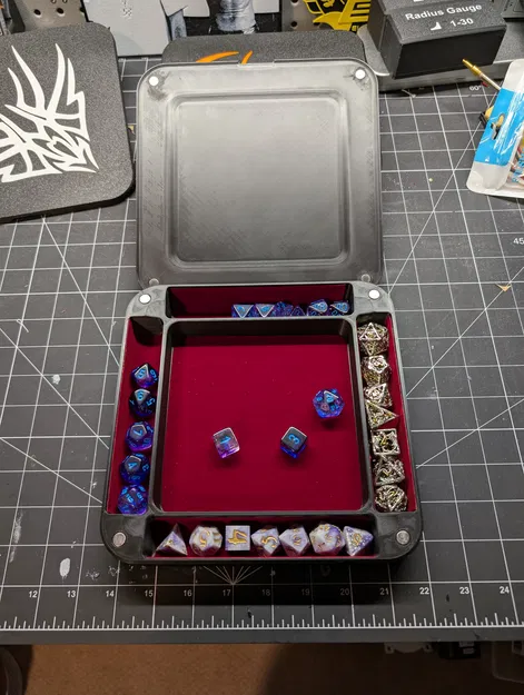 NokBox - Hộp đựng xúc xắc và khay lăn TTRPG 8x8 - Image 4