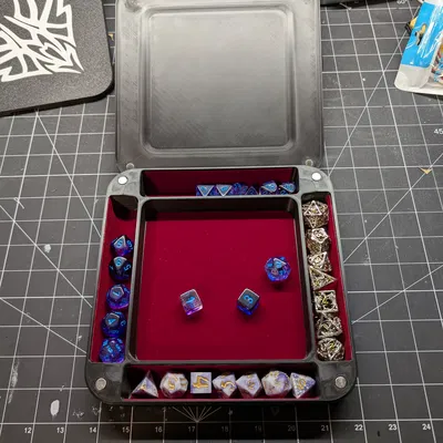 NokBox - Hộp đựng xúc xắc và khay lăn TTRPG 8x8