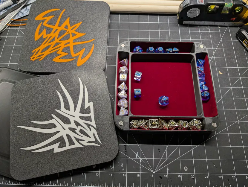 NokBox - Hộp đựng xúc xắc và khay lăn TTRPG 8x8 - Image 5