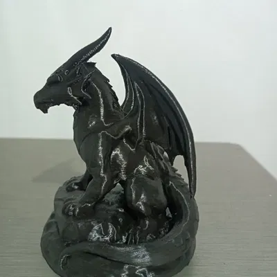 Majestic Cliffside Dragon – Mô hình rồng vách đá cực ngầu cho RPG & Trưng bày