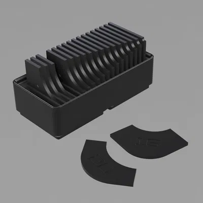 Bộ Thước Đo Bán Kính Gridfinity (2mm - 20mm)