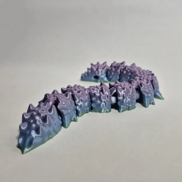 Mô hình rồng gai mềm cử động linh hoạt (Articulated Soft Spike Dragon) - Image 3