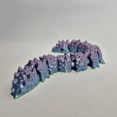 Mô hình rồng gai mềm cử động linh hoạt (Articulated Soft Spike Dragon)