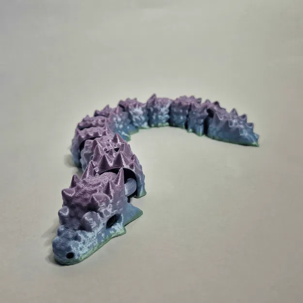 Mô hình rồng gai mềm cử động linh hoạt (Articulated Soft Spike Dragon) - Image 8