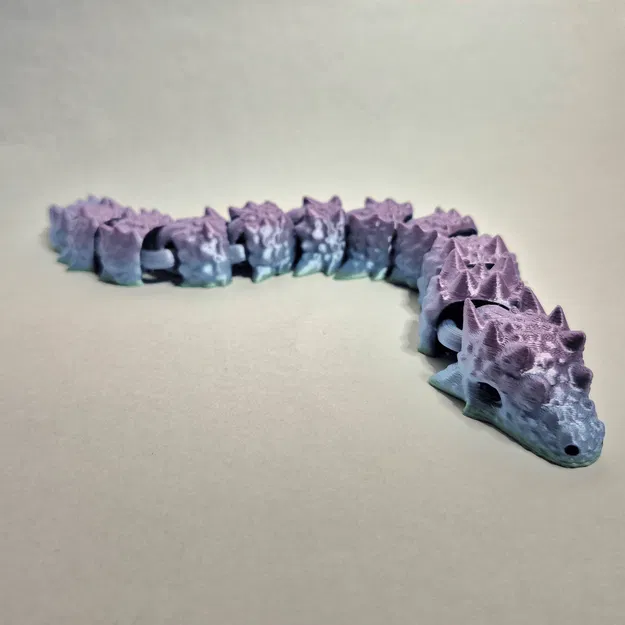 Mô hình rồng gai mềm cử động linh hoạt (Articulated Soft Spike Dragon) - Image 9