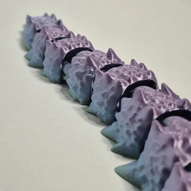 Mô hình rồng gai mềm cử động linh hoạt (Articulated Soft Spike Dragon) - Image 10