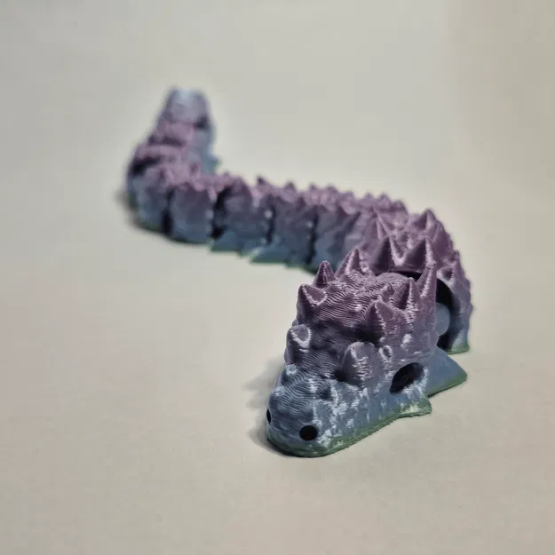 Mô hình rồng gai mềm cử động linh hoạt (Articulated Soft Spike Dragon) - Image 11