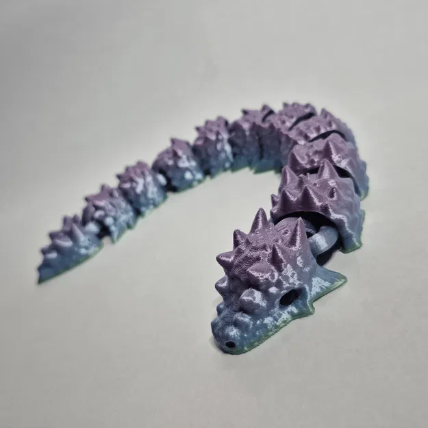 Mô hình rồng gai mềm cử động linh hoạt (Articulated Soft Spike Dragon) - Image 13