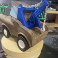 Mô hình xe hoạt hình – Xe kéo “Tow Mater” từ phim Cars - Thumbnail 6