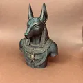 Tượng thần Anubis - Mô hình trang trí 3D phong cách Ai Cập cổ đại - Thumbnail 2