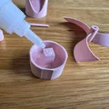 Quạt cầm tay chạy bằng dây thun (Rubber Band Powered Fan) - Thumbnail 4
