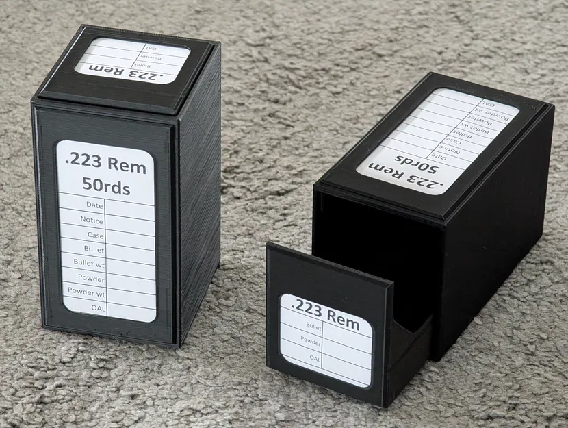 Slim .223 / 5.56 Ammobox 50rds V2.0 - Hộp đựng đạn siêu mỏng - Image 1