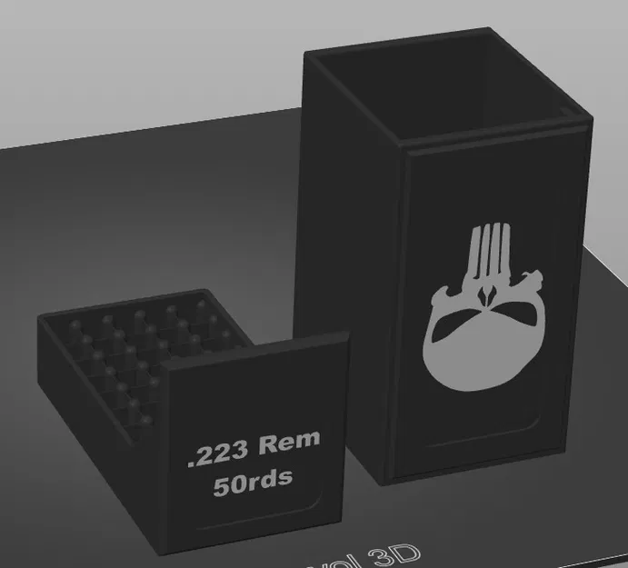 Slim .223 / 5.56 Ammobox 50rds V2.0 - Hộp đựng đạn siêu mỏng - Image 4