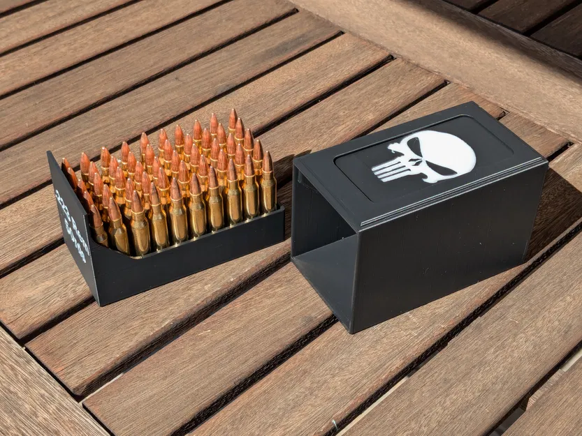 Slim .223 / 5.56 Ammobox 50rds V2.0 - Hộp đựng đạn siêu mỏng - Image 9