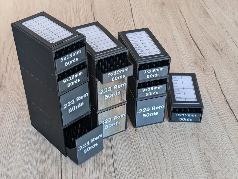 Slim .223 / 5.56 Ammobox 50rds V2.0 - Hộp đựng đạn siêu mỏng - Image 10