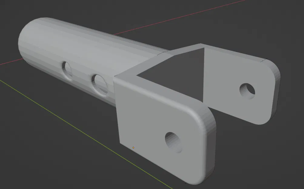 Giá đỡ ống cho dụng cụ vệ sinh hồ bơi (Pool tool pipe bracket) - Image 3