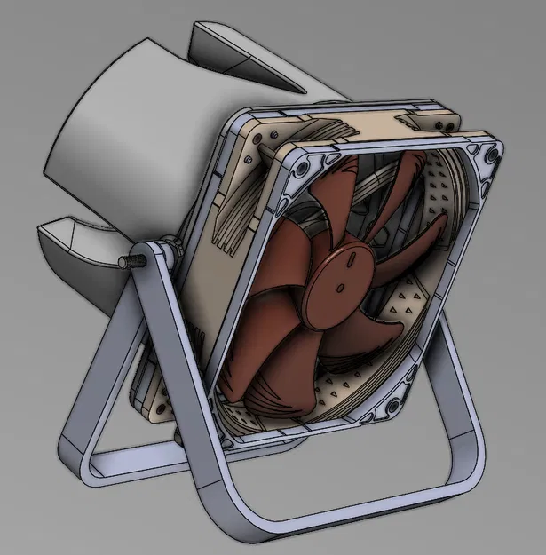 NV-AA12 Airflow Amplifier (Bộ khuếch đại luồng khí) cho quạt 140mm - Image 1