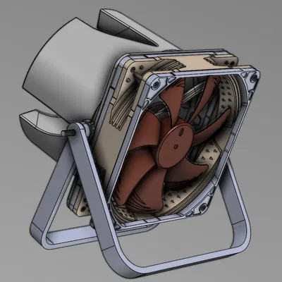 NV-AA12 Airflow Amplifier (Bộ khuếch đại luồng khí) cho quạt 140mm