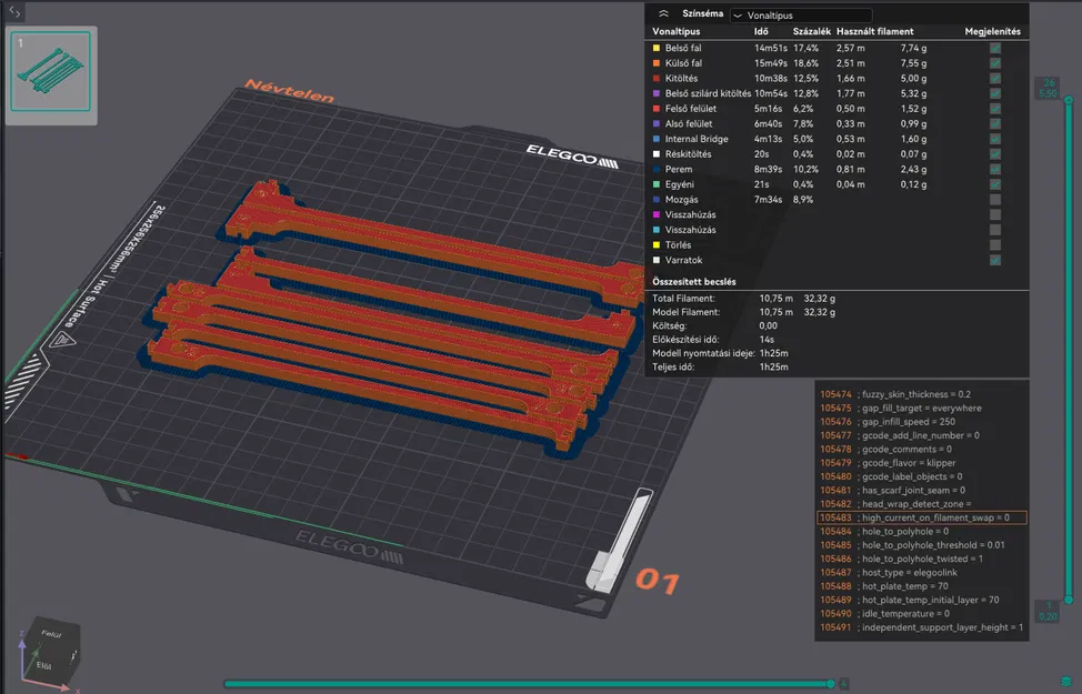 Miếng đệm nâng tấm panel bên hông cho Elegoo Centauri Carbon - Image 5
