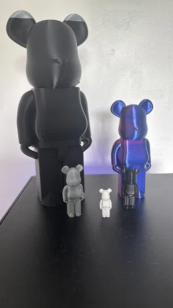 Tượng gấu trang trí Bear Brick - Mô hình in 3D cực chất và dễ làm - Image 1