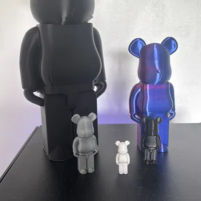 Tượng gấu trang trí Bear Brick - Mô hình in 3D cực chất và dễ làm
