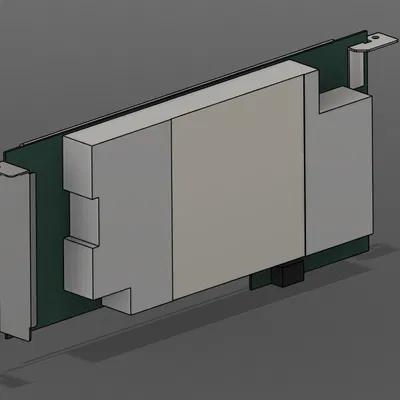 Mô hình 3D chuẩn xác bo mạch AMD BC-250 hỗ trợ thiết kế kỹ thuật