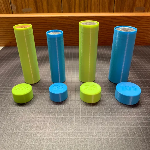 Ống đựng tiền xu Mỹ đơn giản - Image 5