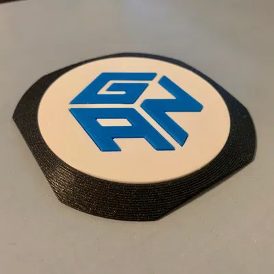 Bảng treo tường hình nắp tâm Rubik GAN