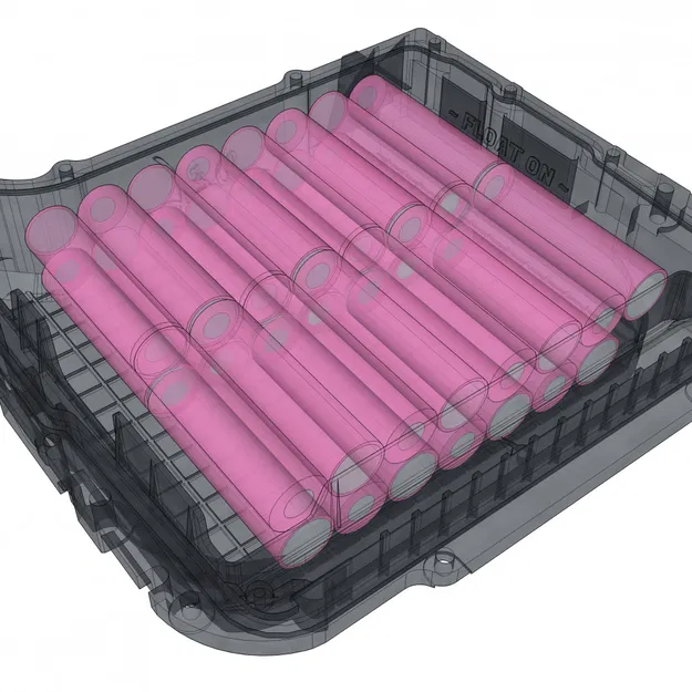 Vỏ hộp pin phía dưới cho Onewheel Pint X - Image 8