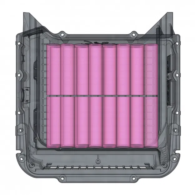 Vỏ hộp pin phía dưới cho Onewheel Pint X - Image 9